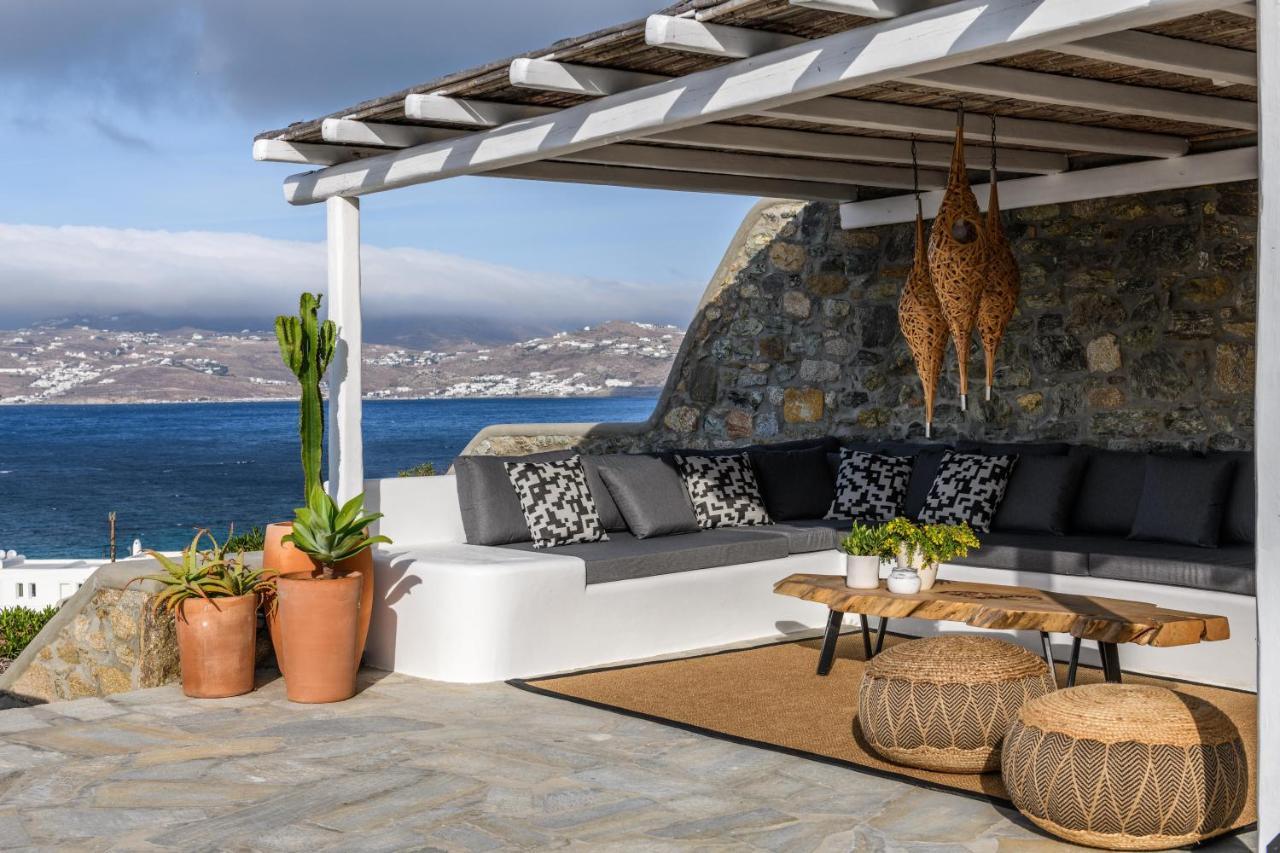 Cosset Villa Bohochic Sea&Harbourview And Sunset By One-Villas Ornos  Exterior foto