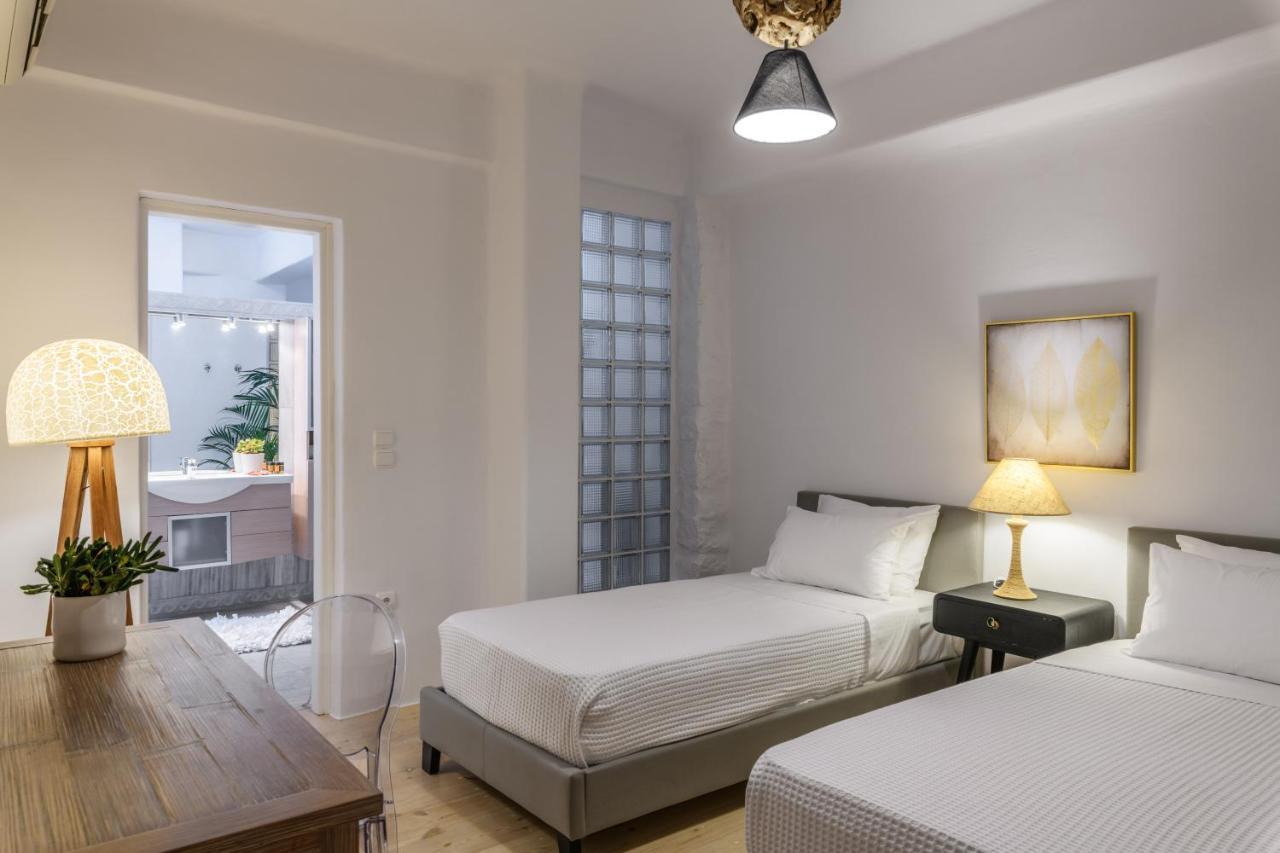 Cosset Villa Bohochic Sea&Harbourview And Sunset By One-Villas Ornos  Exterior foto